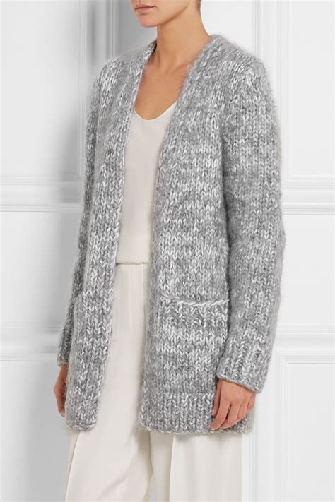 michael kors short sleeve cable knit cardigan